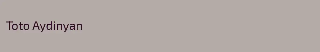 Toto Aydinyan